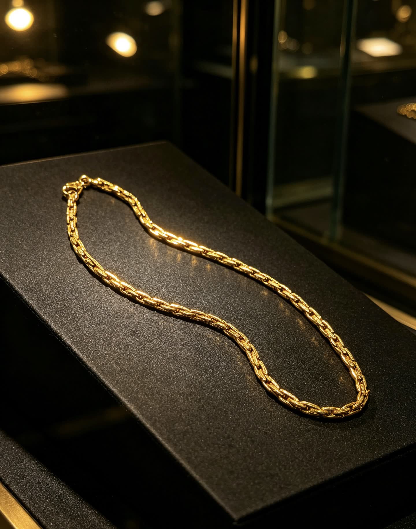 Chrome Hearts Elegant Gold Chain Necklace